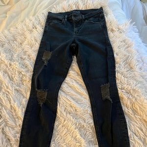 Indigo Distressed Jean!!